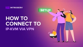 Using a VPN to connect to IP-KVM